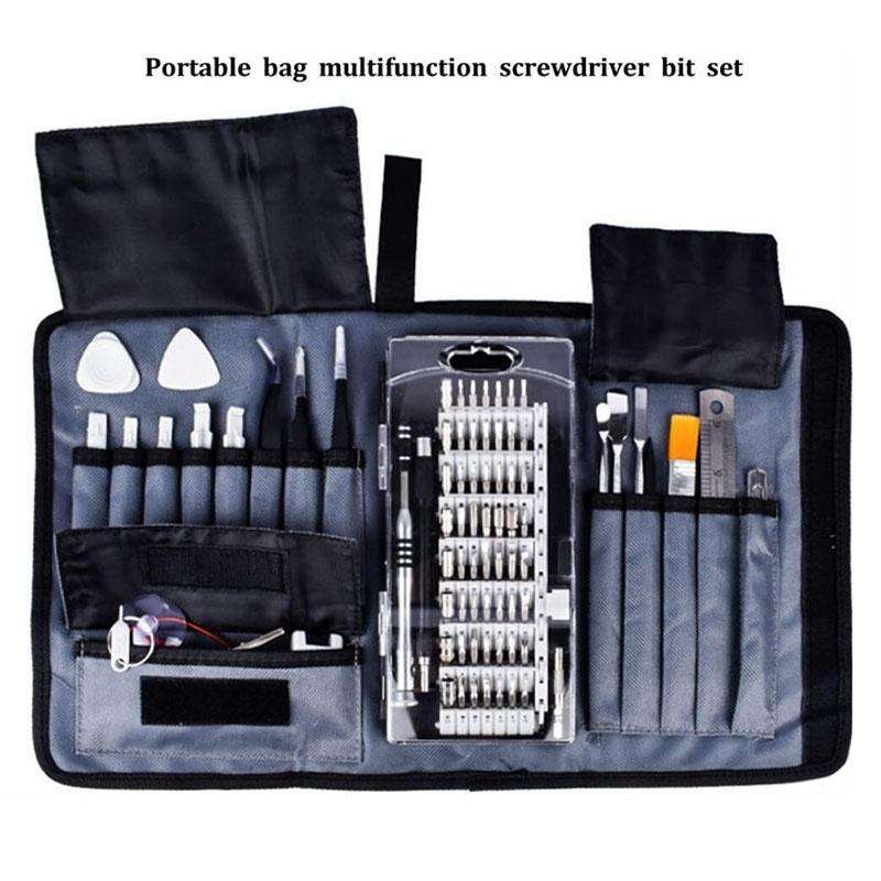 Portable Cloth Bag Mobile Phone Disassembly Maintenance Tool Multi-function Combination Tool Scre...