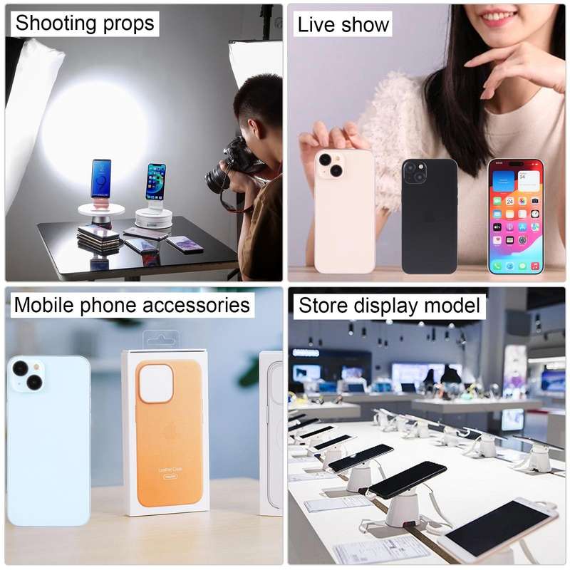 For iPhone 15 Color Screen Non-Working Fake Dummy Display Model (Blue)