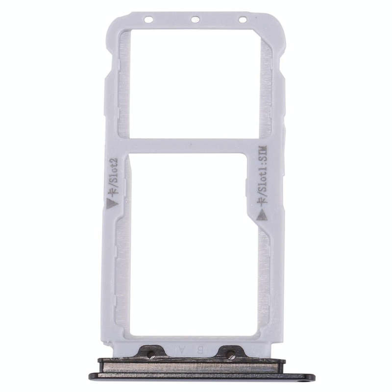 For Huawei nova 2 Plus SIM Card Tray & SIM / Micro SD Card Tray(Black)