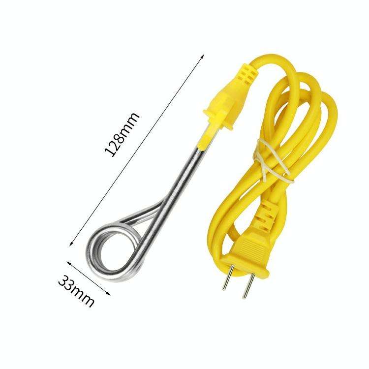 MJ-R4 Electric Water Heater Element Mini Boiler Hot Water Immersion Travel Use 600W (Color Random...