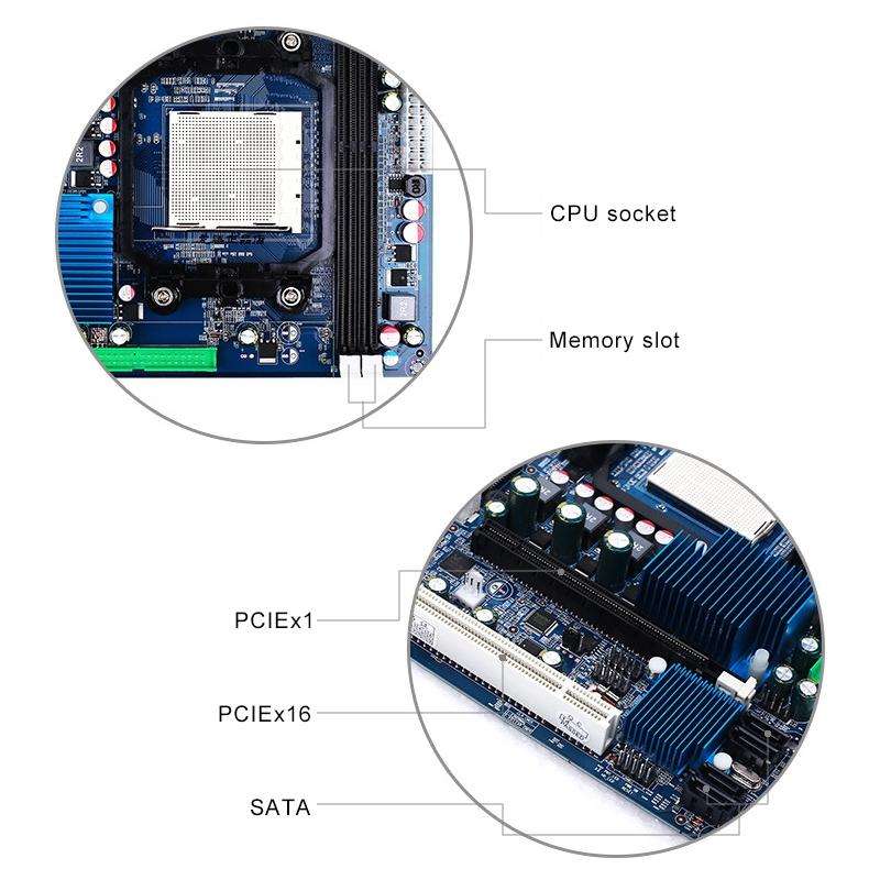 Computer Motherboard A78 DDR3 Memory Motherboard Support AM3 938 Dual-core Quad-core