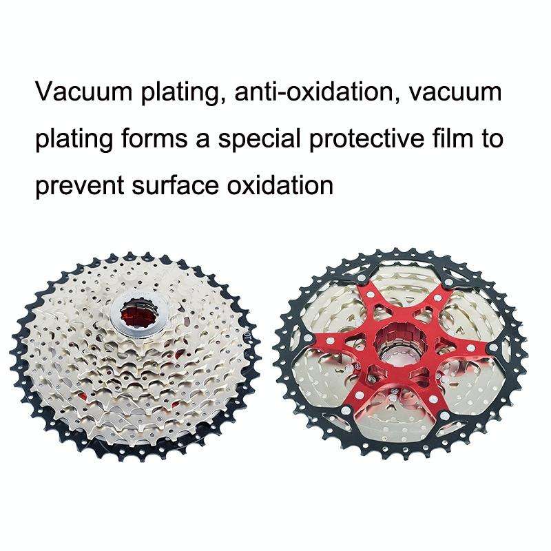 VG Sports Split Mountain Bike Lightweight Cassette Flywheel, Style: 11 Speed 46T (Silver)