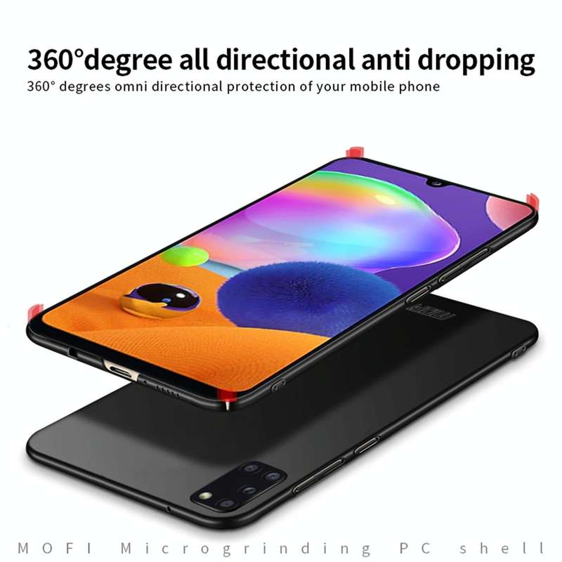 For Samsung Galaxy A31 MOFI Frosted PC Ultra-thin Hard Case(Blue)