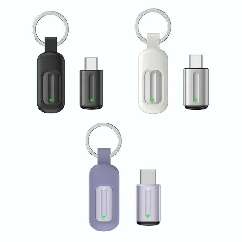 Ocrustar Capsule Mobile Phone Infrared Universal Remote Control, Color: Type-C (Silver)