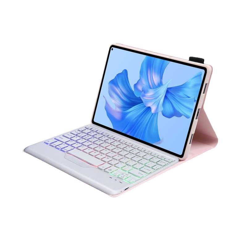 For Huawei MatePad Pro 11 2022 AHW12-BS Detachable Backlight Bluetooth Keyboard Tablet Leather Ca...