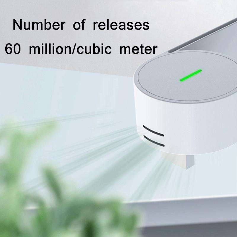USB Plug-In Negative Ion Air Purifier Odor Deodorizer(Blue)