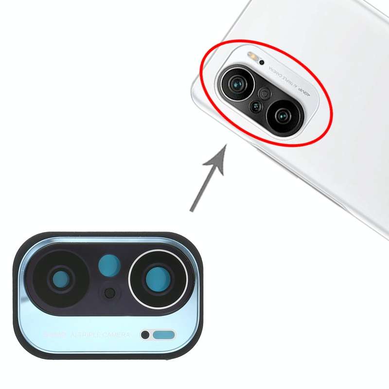 Camera Lens Cover for Xiaomi Redmi K40 (48MP) M2012K11AC (Blue)