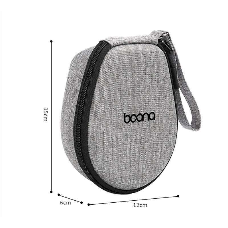 For Aftershokz AS660/AS650 Baona BN-F035 Earphone Anti-pressure and Shock-proof Storage Bag(Black)