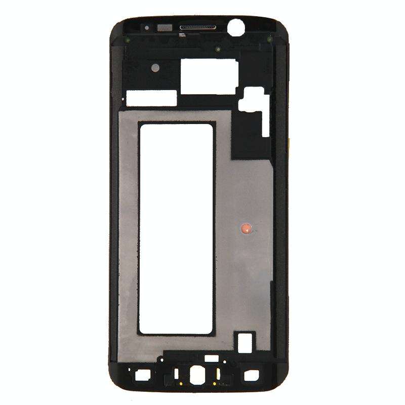 For Galaxy S6 Edge / G925 Full Housing Cover (Front Housing LCD Frame Bezel Plate + Battery Back ...