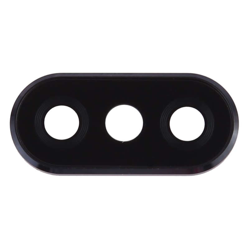 10 PCS Camera Lens Cover for Xiaomi Redmi Note 6 Pro(Black)