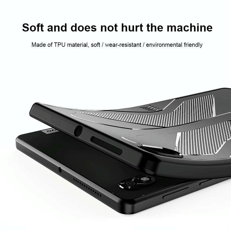 For ZTE nubia Red Magic Gaming Tablet All-inclusive Shockproof Cooling TPU Case(Black)