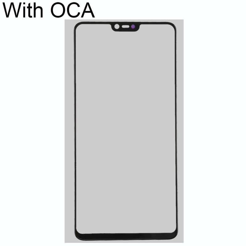 For OPPO R15 Pro Front Screen Outer Glass Lens with OCA Optically Clear Adhesive