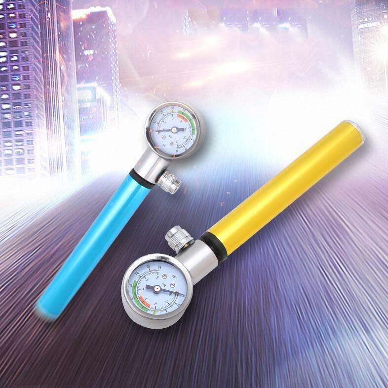 Bicycle Manual Mini Air Pump Bicycle Universal Air Pump Bicycle Outdoor Riding Portable Air Pump(...