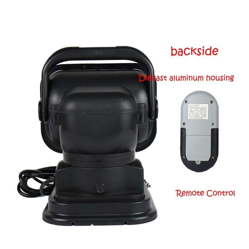 60W DC 12-24V 400LM Car 200m Wireless Remote Control 360 Degree Adjustable LED Search High Bay Li...