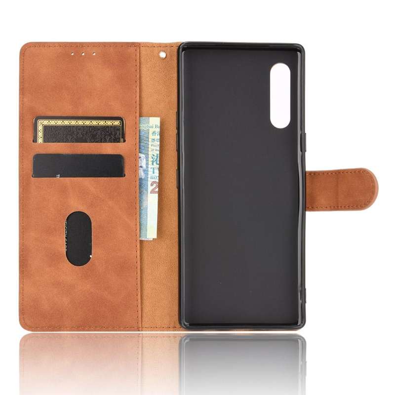 For LG Velvet Solid Color Skin Feel Magnetic Buckle Horizontal Flip Calf Texture PU Leather Case ...