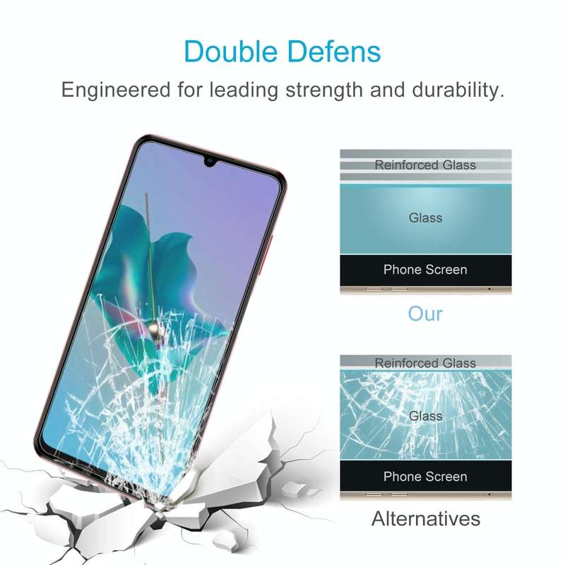 For ZTE Blade V40 Vita 50 PCS 0.26mm 9H 2.5D Tempered Glass Film