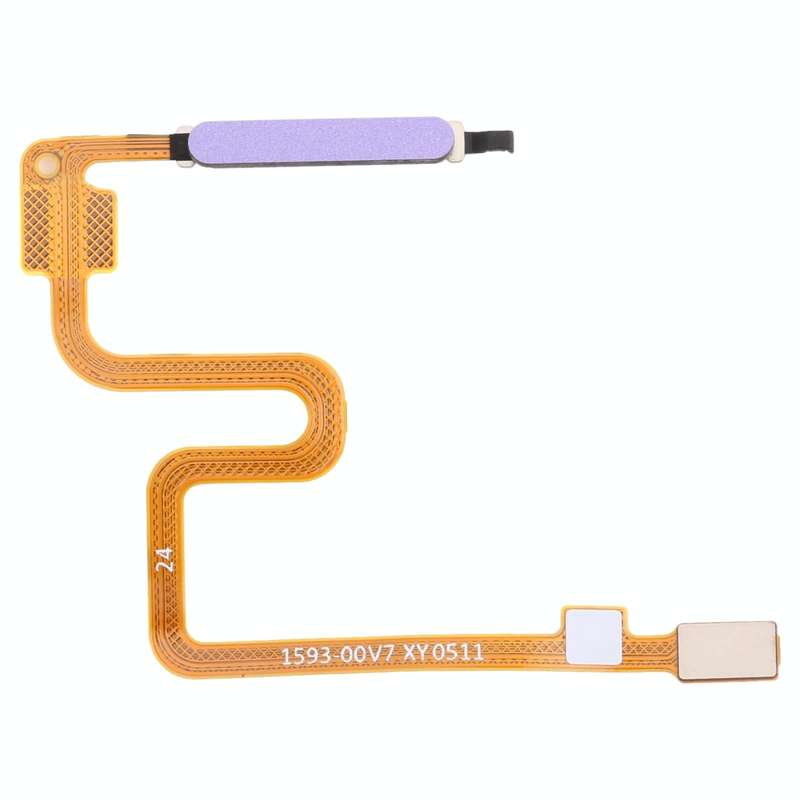 Fingerprint Sensor Flex Cable for Xiaomi Redmi Note 9 5G / Redmi Note 9T M2007J22G M2007J22C (Pur...