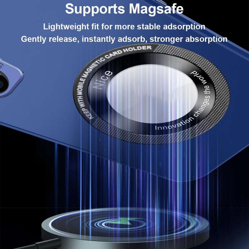 For iPhone X / XS Skin Feel Magnifier MagSafe Lens Holder Phone Case(Purple)