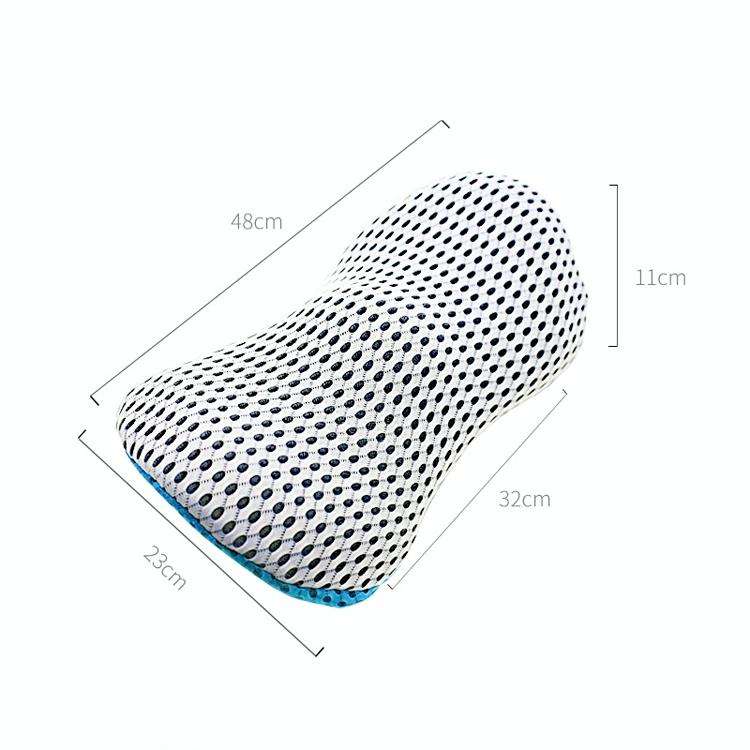 Car Supplies Lumbar Support Memory Foam Car Backrest Lumbar Cushion Seat Cushion Lumbar Pillow, C...