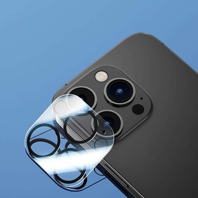 For iPhone 14 Pro/14 Pro Max Benks One-piece Transparent Rear Camera Lens Protective Film