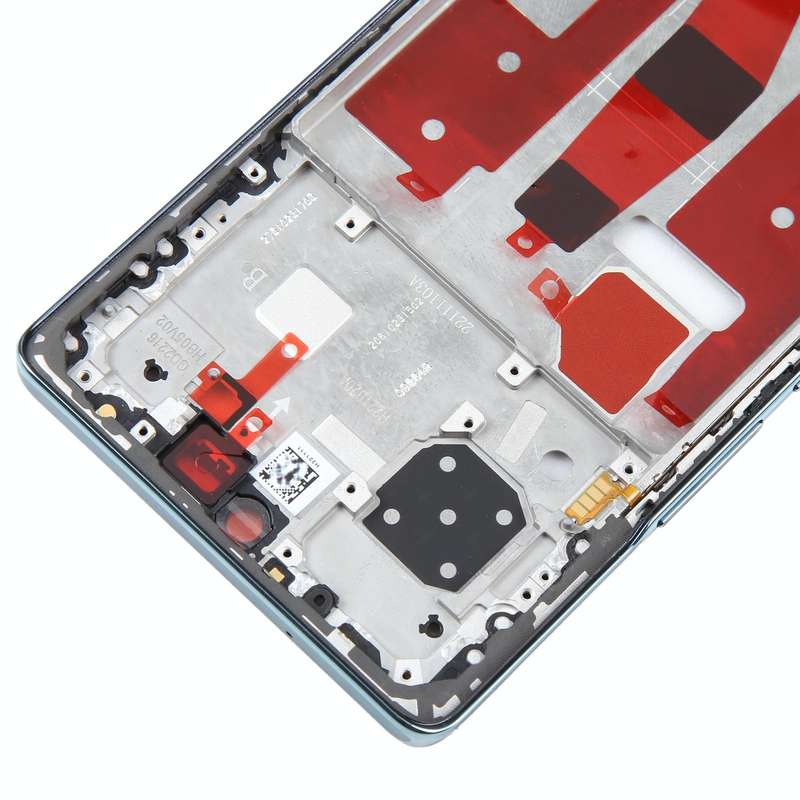 For Honor 80 Front Housing LCD Frame Bezel Plate(Green)