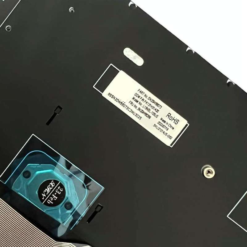 For Lenovo ThinkPad T15p Gen 1 20TN 20TM US Version Backlight Laptop Keyboard