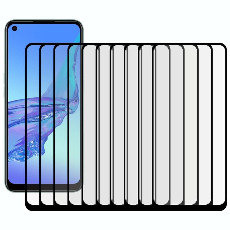 For OPPO A33 (2020) 25 PCS Full Glue Full Screen Tempered Glass Film