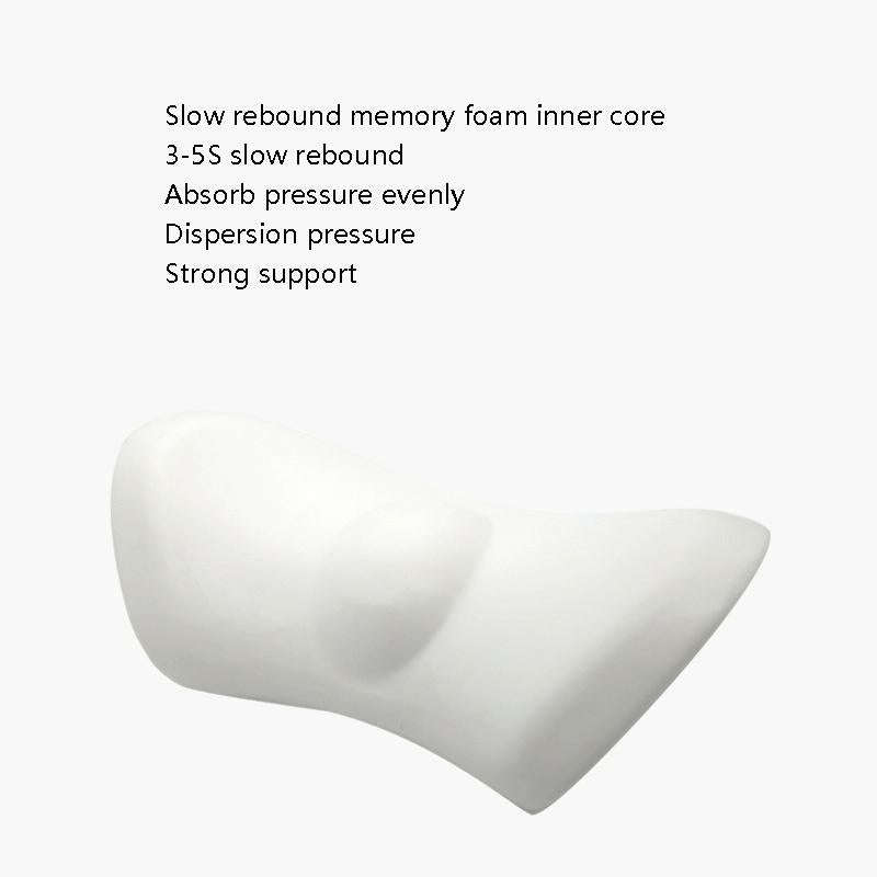 Car Supplies Lumbar Support Memory Foam Car Backrest Lumbar Cushion Seat Cushion Lumbar Pillow, C...