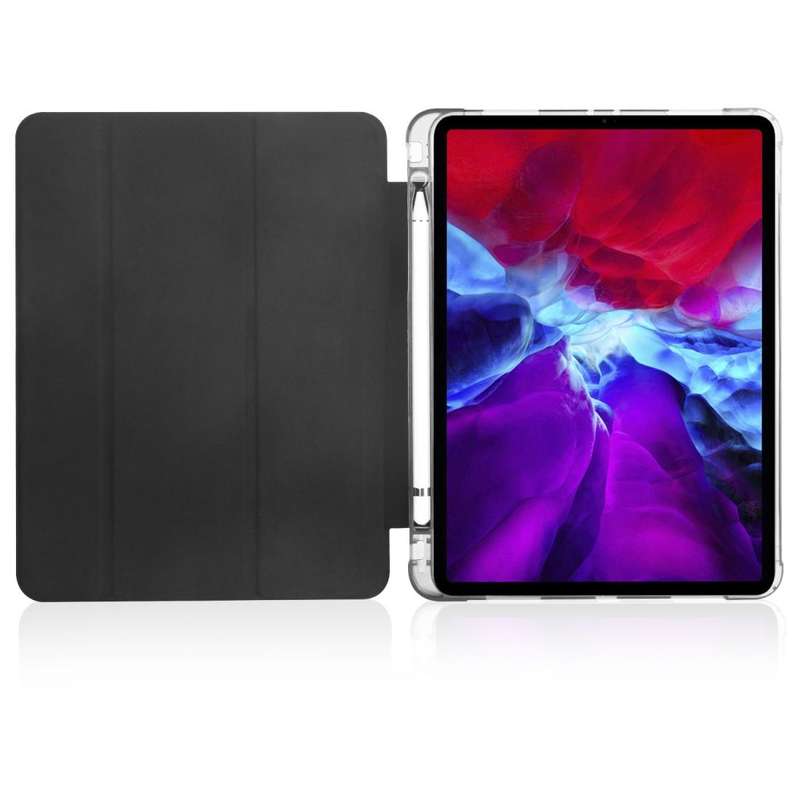 For iPad Pro 11 (2020) / iPad Pro 11(2018) 3-folding Horizontal Flip PU Leather + Shockproof TPU ...