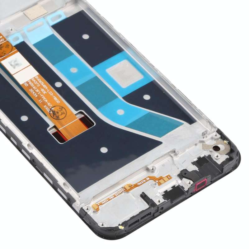 LCD Screen and Digitizer Full Assembly With Frame for OPPO Realme 7i / Realme C17 RMX2101 RMX2103