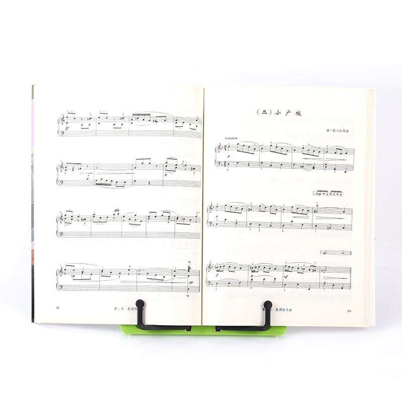 Portable Foldable Desktop Music Stand(White)