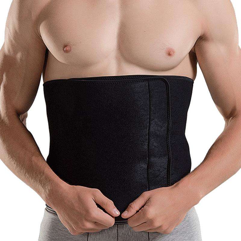 Sports Waist Belt Fitness Girdle Belly Belt Sweatproof Wide Waistband, Specification: M 20x95cm (...