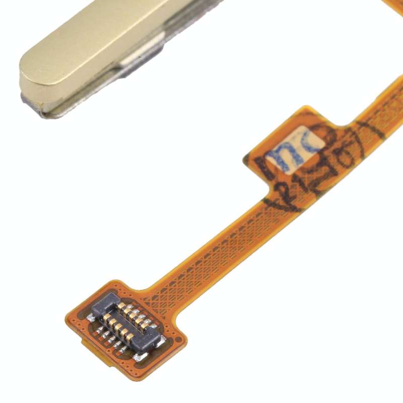 Fingerprint Sensor Flex Cable for Xiaomi Mi 11 Lite/11 Lite 5G NE M2101K9G(Yellow)