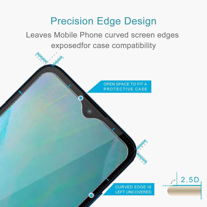 For Hisense U60 10pcs 0.26mm 9H 2.5D Tempered Glass Film