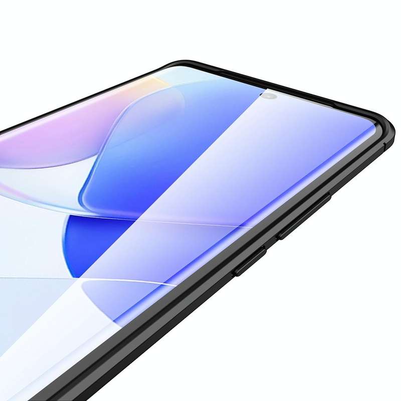 For Huawei nova 9 Litchi Texture TPU Shockproof Case(Blue)