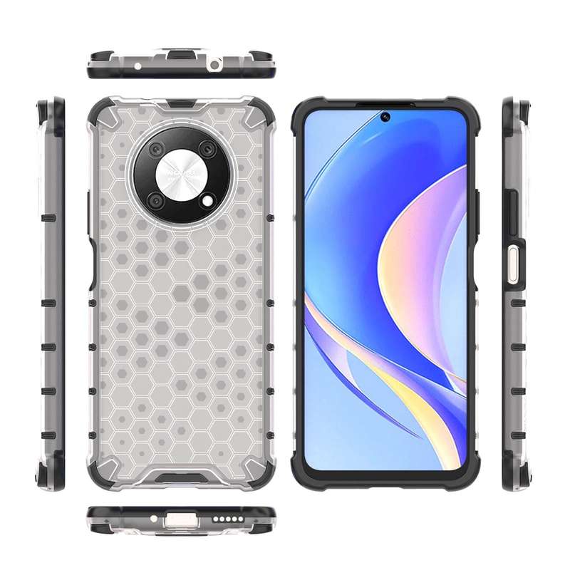 For Huawei nova Y90 4G Honeycomb Phone Case(White)