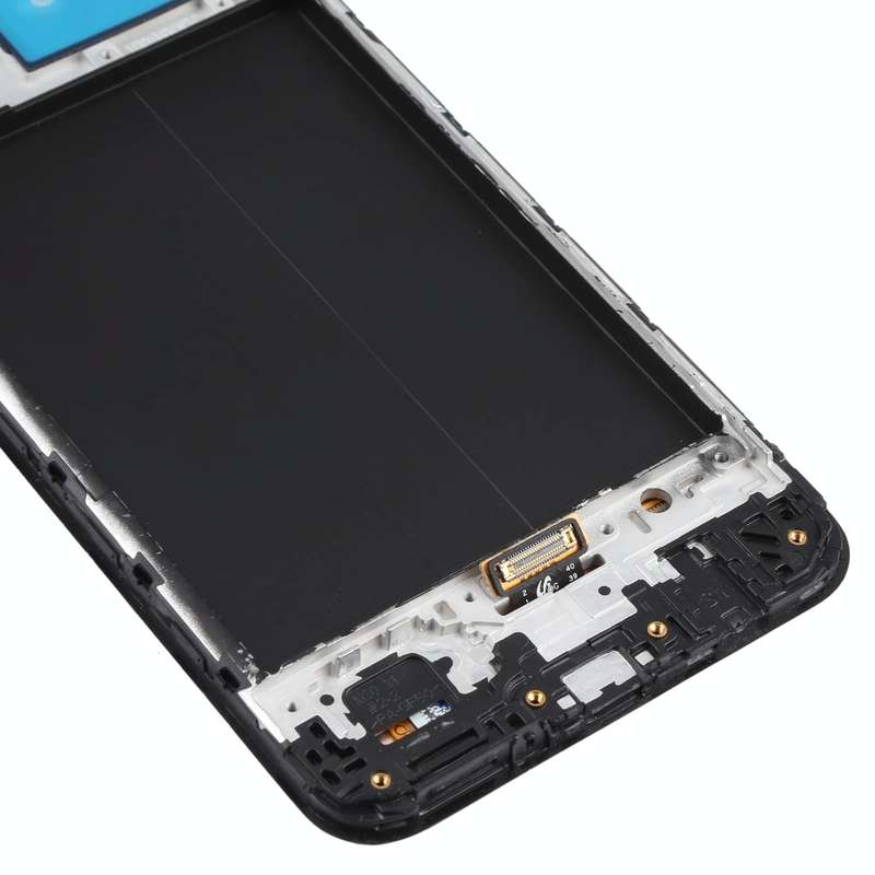 Original LCD Screen and Digitizer Full Assembly with Frame for Samsung Galaxy M30 SM-M305 (Black)