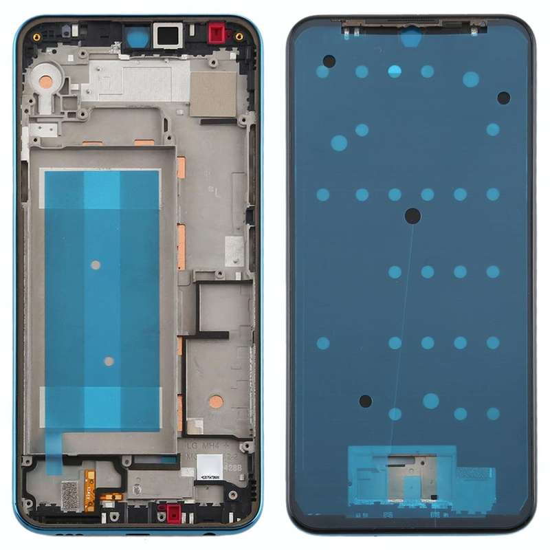 Front Housing LCD Frame Bezel Plate for LG K50 / K12 MAX / LMX520BMW / LMX520EMW(Double SIM Versi...