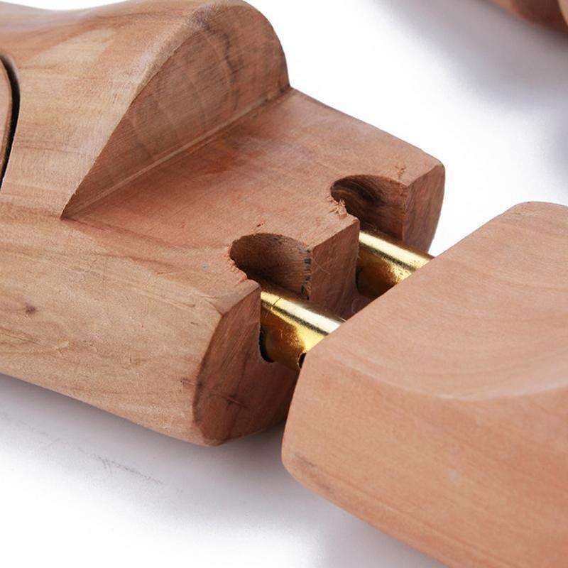1pair Dutchwood Shoe Stretcher Expander Adjustable Anti-Wrinkle Shoe Last, Size: 39/40