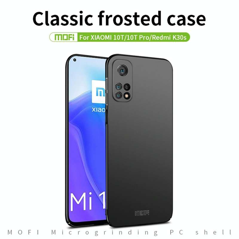 For Xiaomi Mi 10T / 10T Pro / K30S MOFI Frosted PC Ultra-thin Hard C(Rose gold)