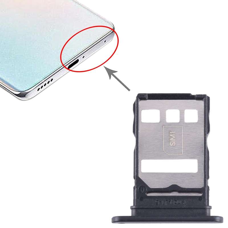 For Honor X40 GT SIM Card Tray (Black)