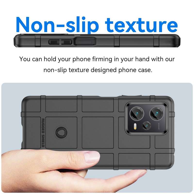 For Xiaomi Redmi Note 12 Explorer Full Coverage Shockproof TPU Phone Case(Black)