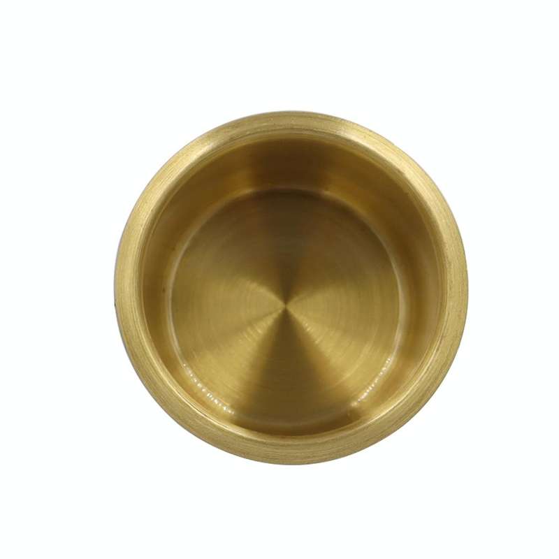 Functional Sofa RV Cup Holder Car Embedded Brass Cup Holder, Style:6.7x5.5cm