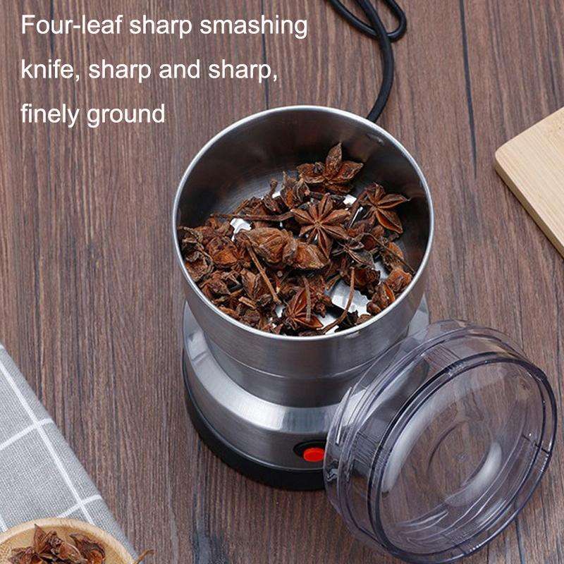 Household Whole Grain Crushing Machine Coffee Grinder EU Plug