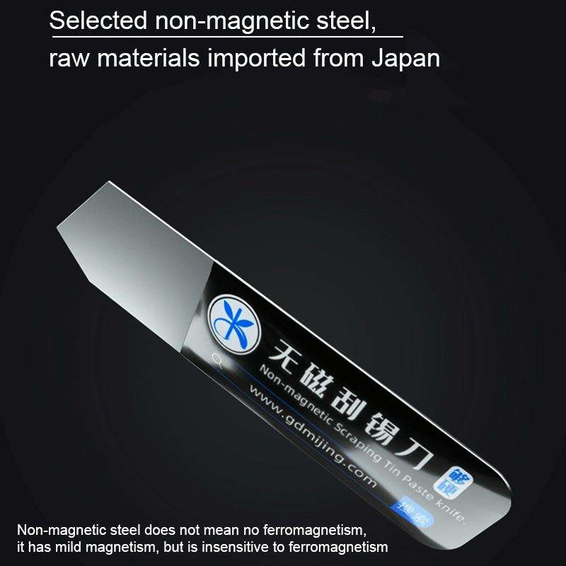 Mijing 2 in 1 Non Magnetic Svraping Tin Knife