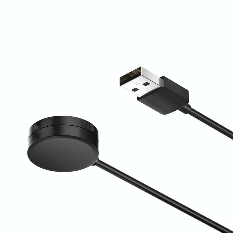 For Suunto 9 Peak 38mm Smart Watch Magnetic Charging Cable, Length: 1m(Black)