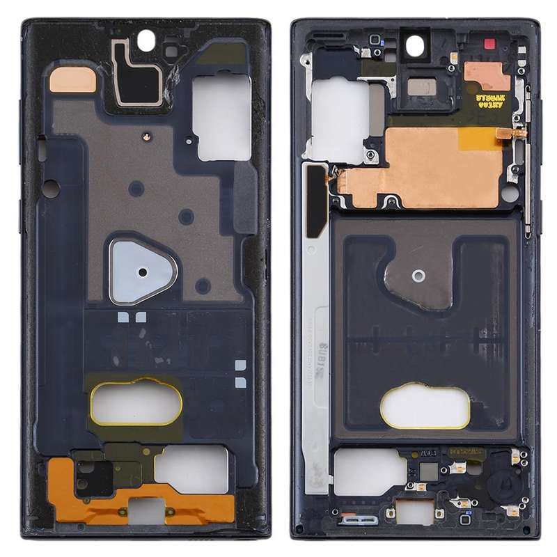 For Samsung Galaxy Note10 Middle Frame Bezel Plate (Black)