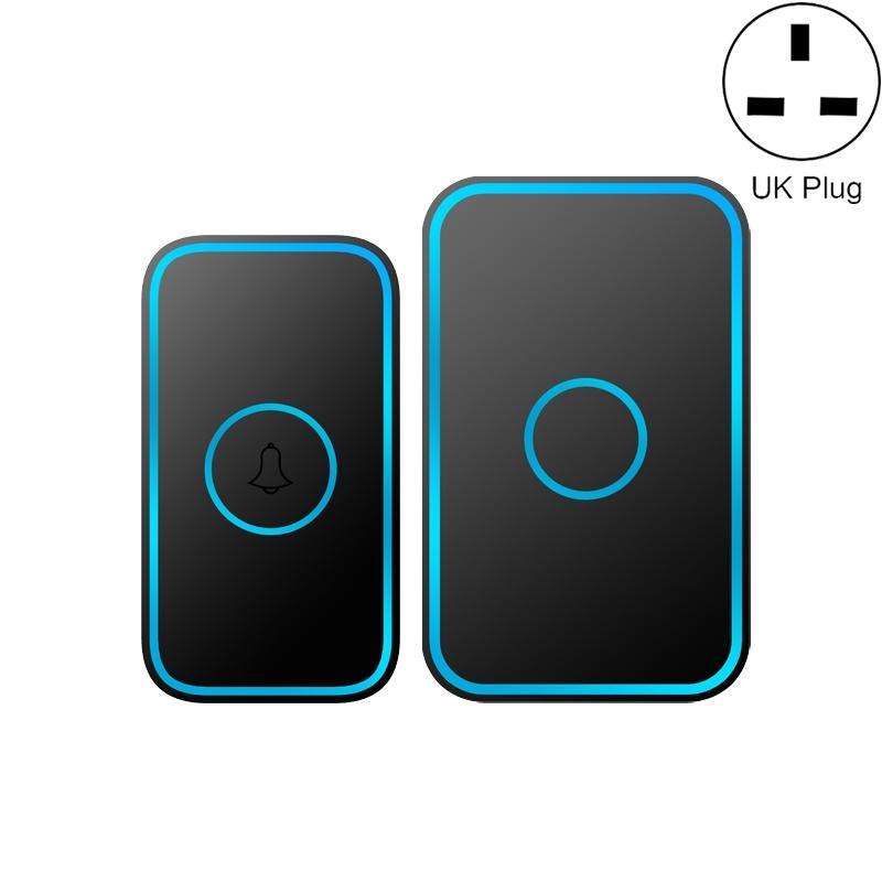 CACAZI A78 Long-Distance Wireless Doorbell Intelligent Remote Control Electronic Doorbell, Style:...