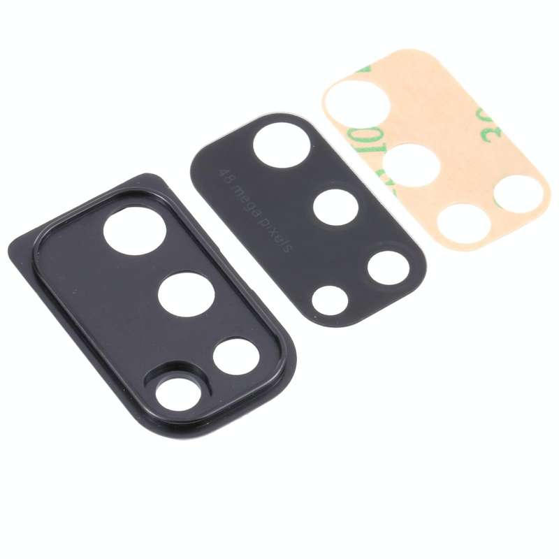 For Samsung Galaxy M21 SM-M215 10pcs Camera Lens Cover (Black)