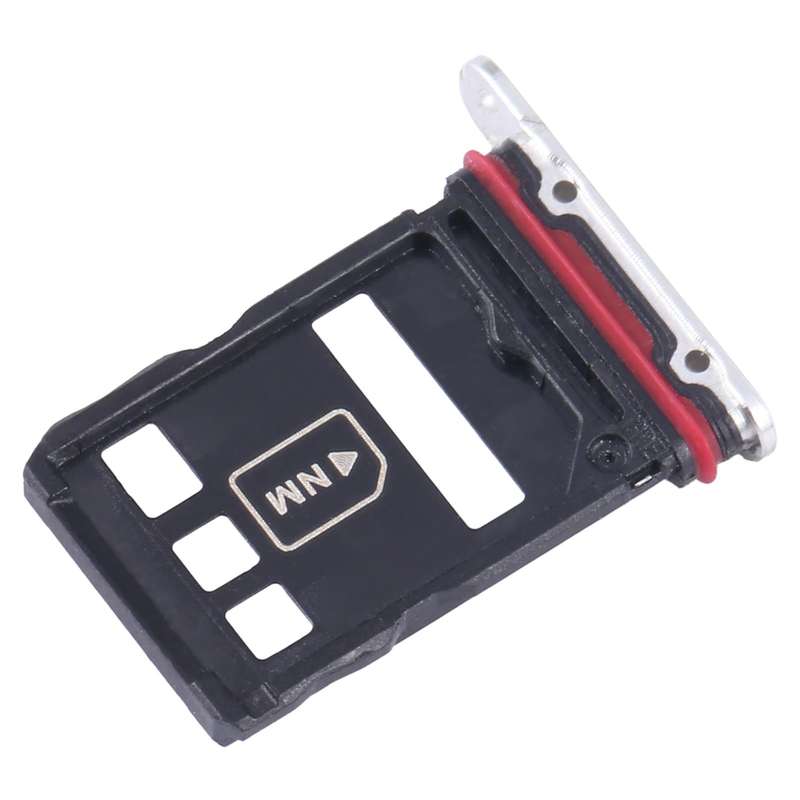 For Honor Magic5 Pro SIM + NM Card Tray (Silver)